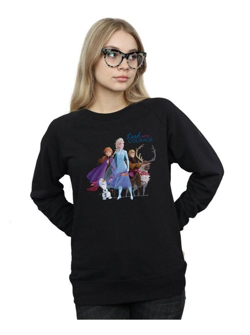 Disney - Sweat FROZEN LEAD COURAGE - Kiabi