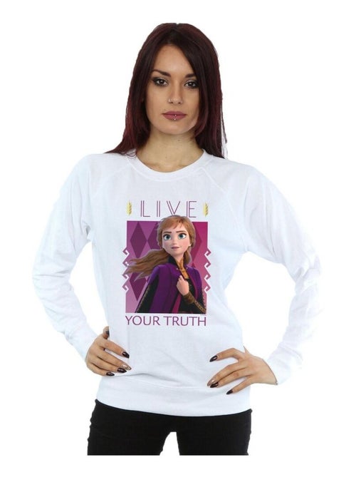 Disney - Sweat FROZEN LIVE YOUR TRUTH - Kiabi Disney - Sweat FROZEN LIVE YOUR TRUTH - Kiabi