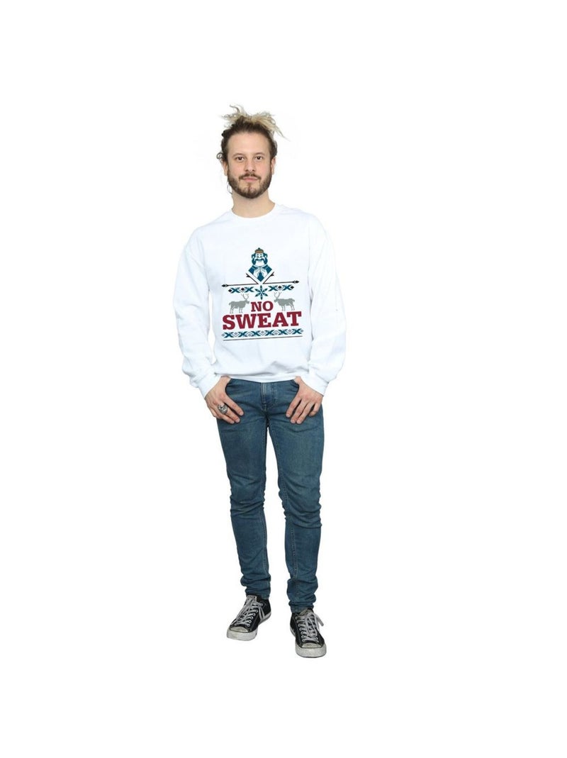 Disney - Sweat FROZEN NO SWEAT Blanc - Kiabi