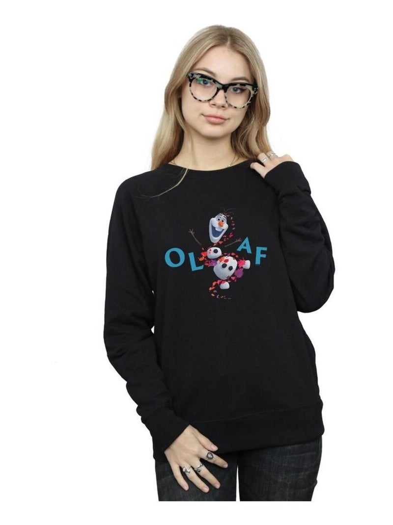 Disney - Sweat FROZEN Noir - Kiabi