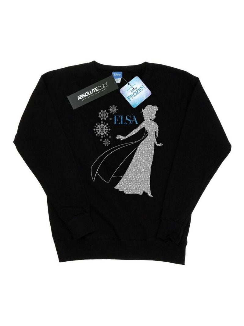 Disney - Sweat FROZEN Noir - Kiabi