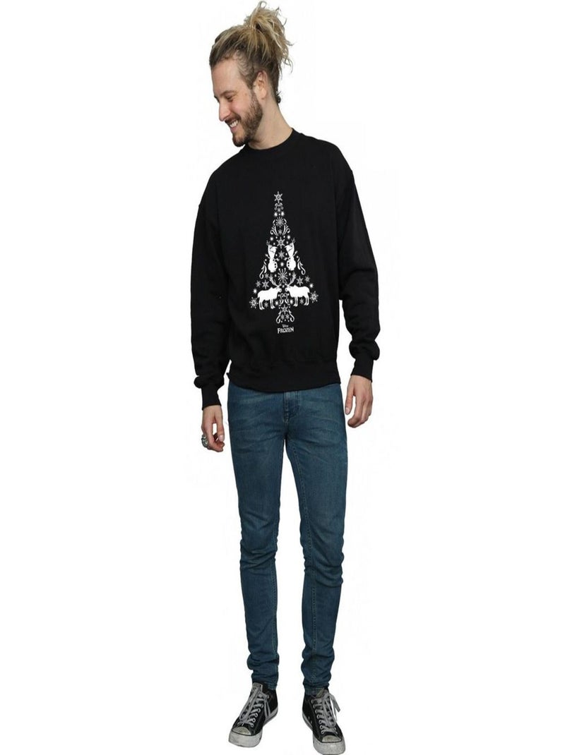 Disney - Sweat FROZEN Noir - Kiabi