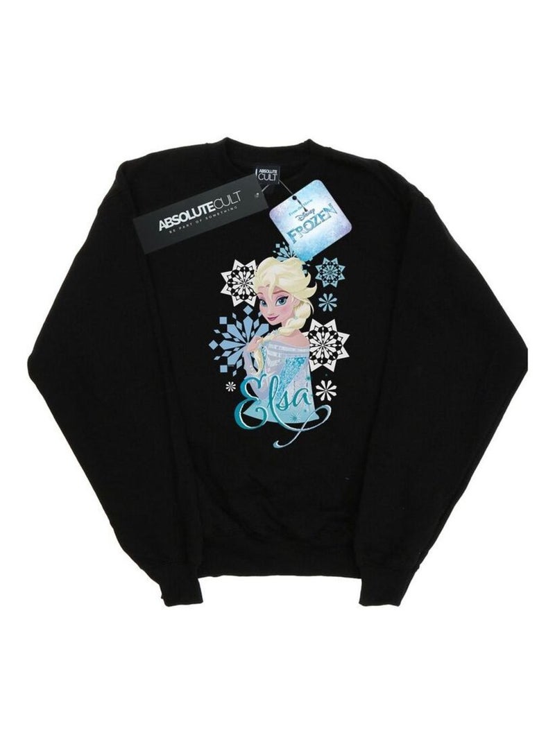 Disney - Sweat FROZEN Noir - Kiabi