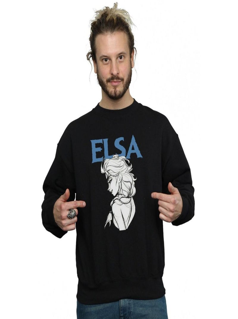Disney - Sweat FROZEN Noir - Kiabi