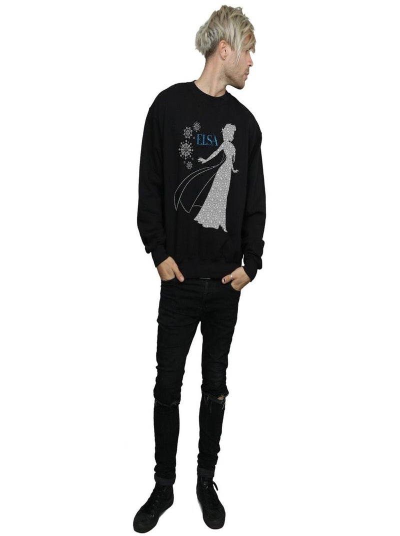 Disney - Sweat FROZEN Noir - Kiabi