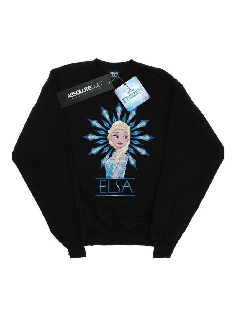 Disney - Sweat FROZEN Noir - Kiabi