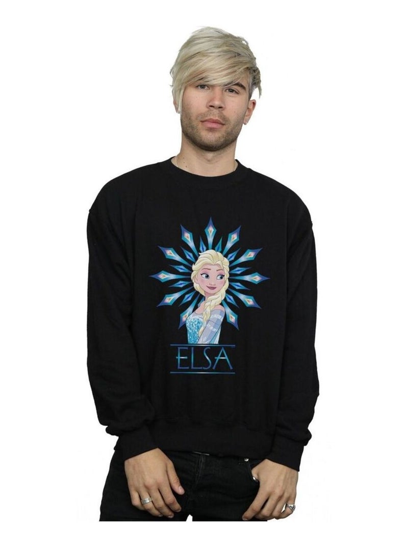 Disney - Sweat FROZEN Noir - Kiabi
