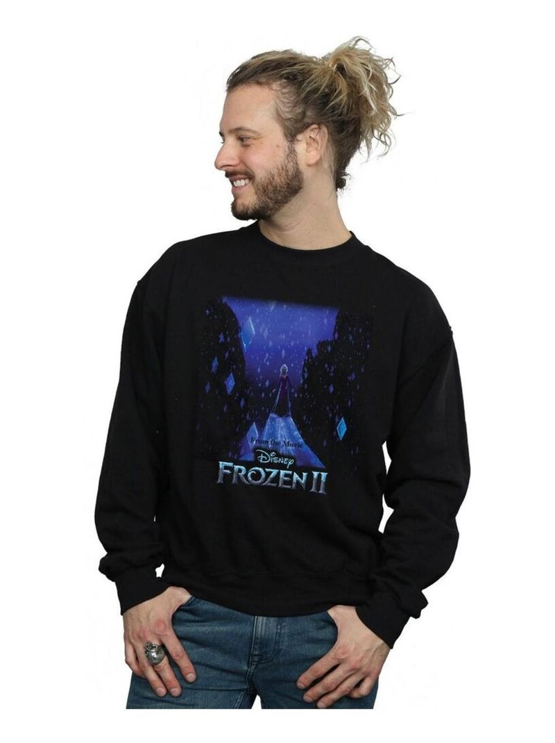 Disney - Sweat FROZEN Noir - Kiabi