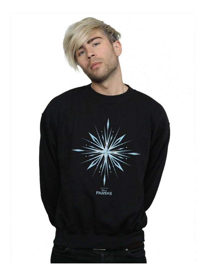 Disney - Sweat FROZEN Noir - Kiabi