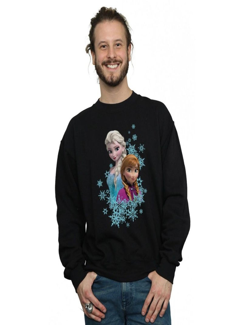 Disney - Sweat FROZEN Noir - Kiabi