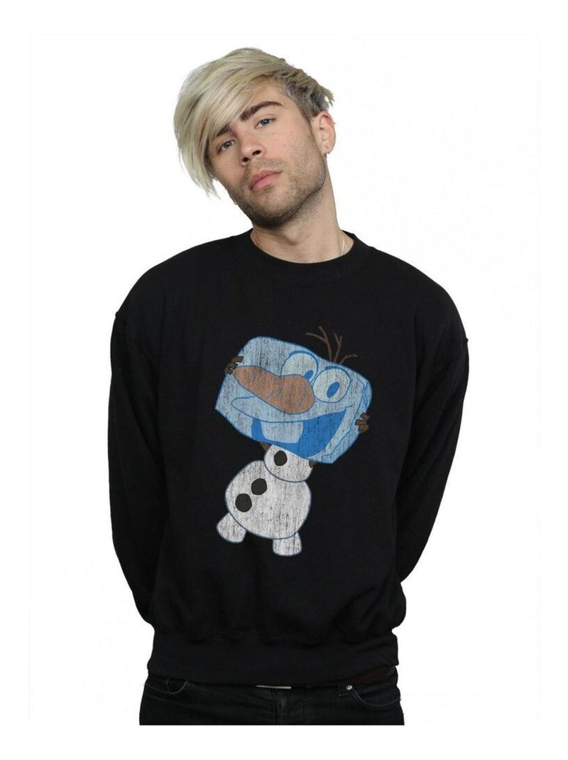 Disney - Sweat FROZEN Noir - Kiabi