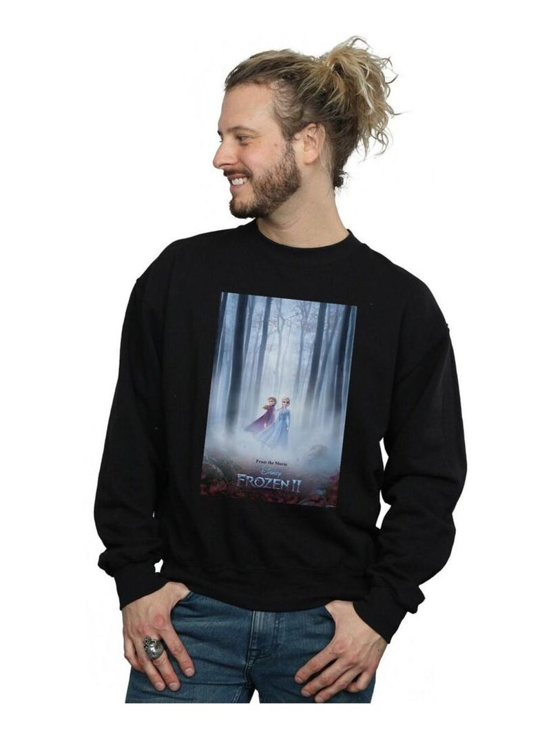 Disney - Sweat FROZEN Noir - Kiabi