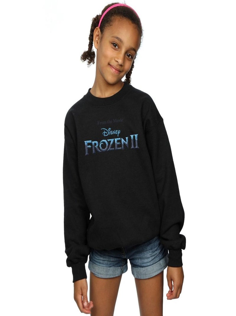 Disney - Sweat FROZEN Noir - Kiabi