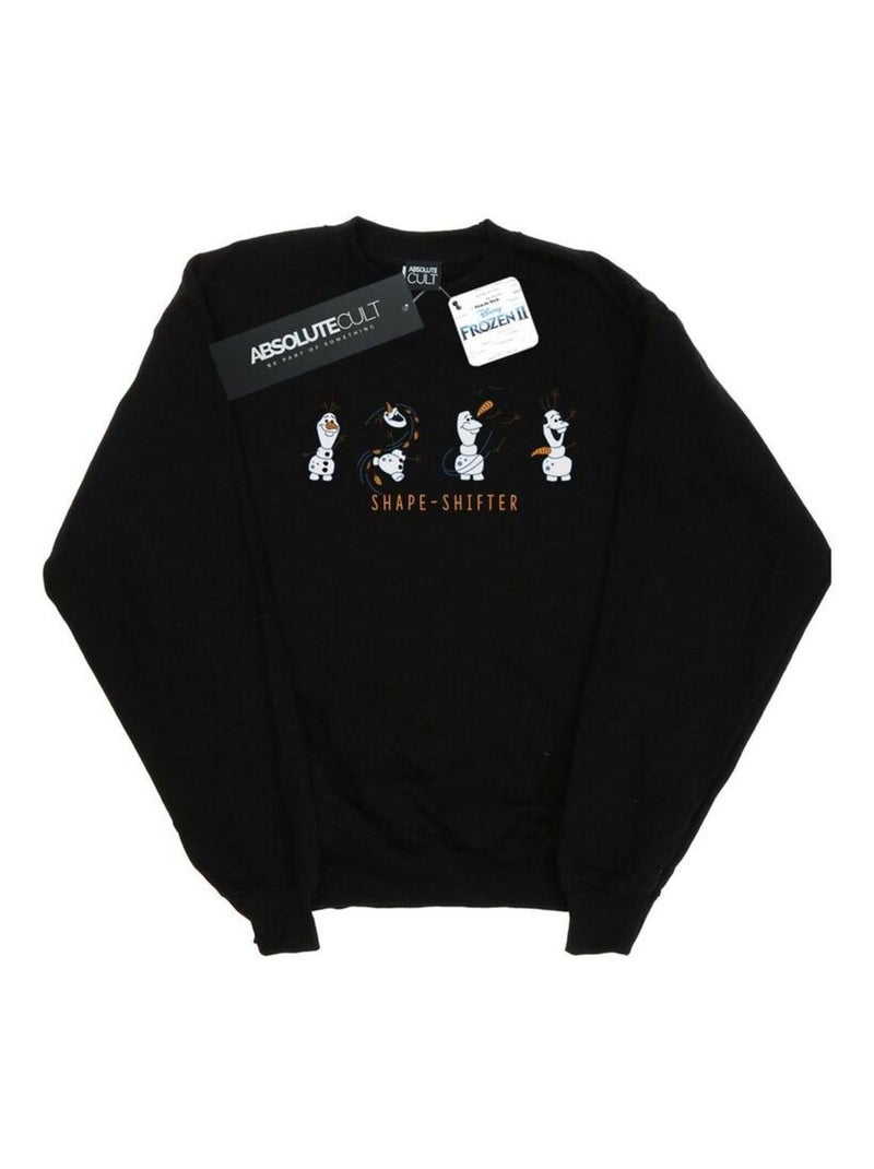 Disney - Sweat FROZEN SHAPE-SHIFTER Noir - Kiabi