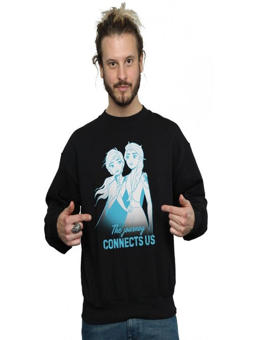 Disney - Sweat FROZEN THE JOURNEY CONNECTS US - Kiabi