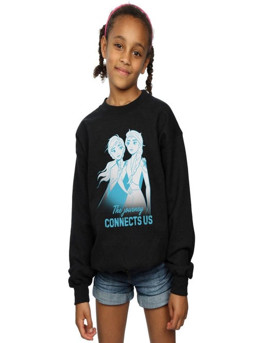 Disney - Sweat FROZEN THE JOURNEY CONNECTS US - Kiabi