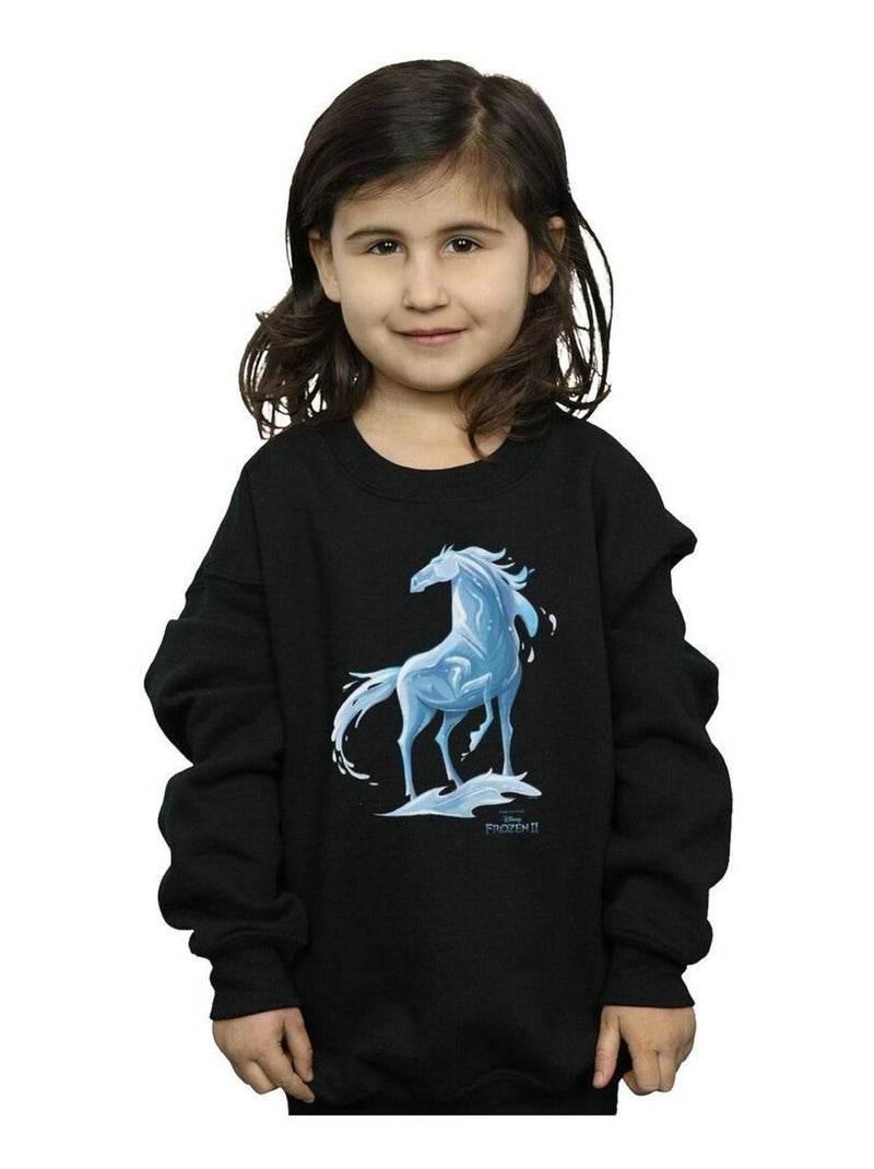 Disney - Sweat FROZEN THE WATER SPIRIT Noir - Kiabi