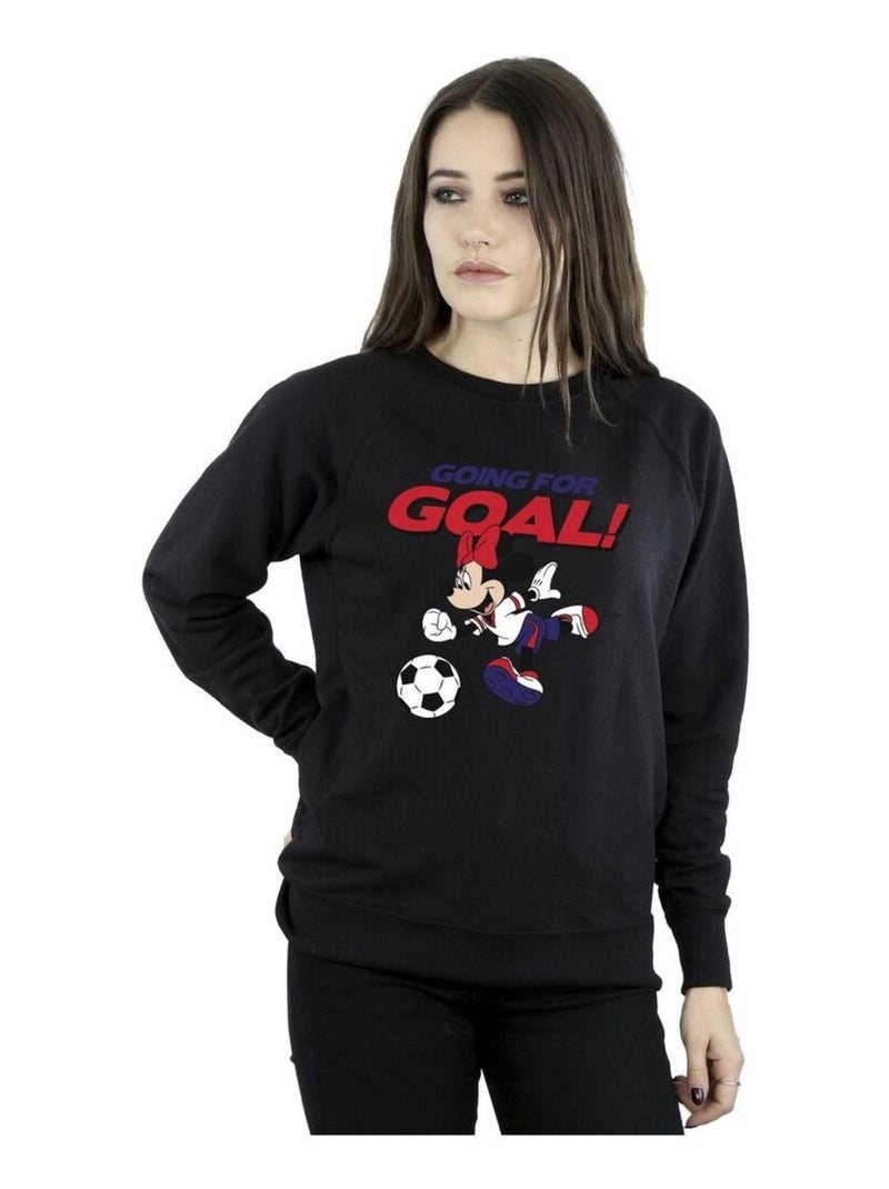 Disney - Sweat GOING FOR GOAL Noir - Kiabi
