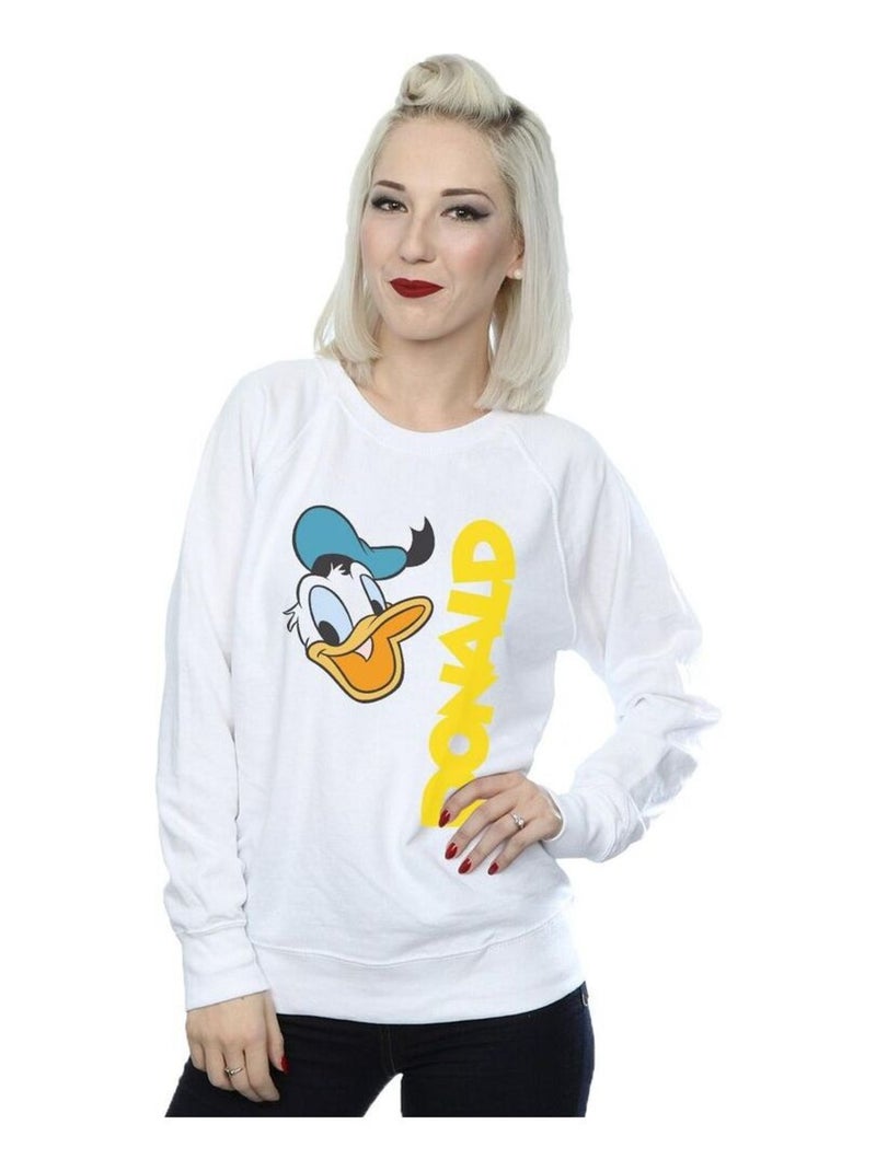 Disney - Sweat GREETINGS Blanc - Kiabi