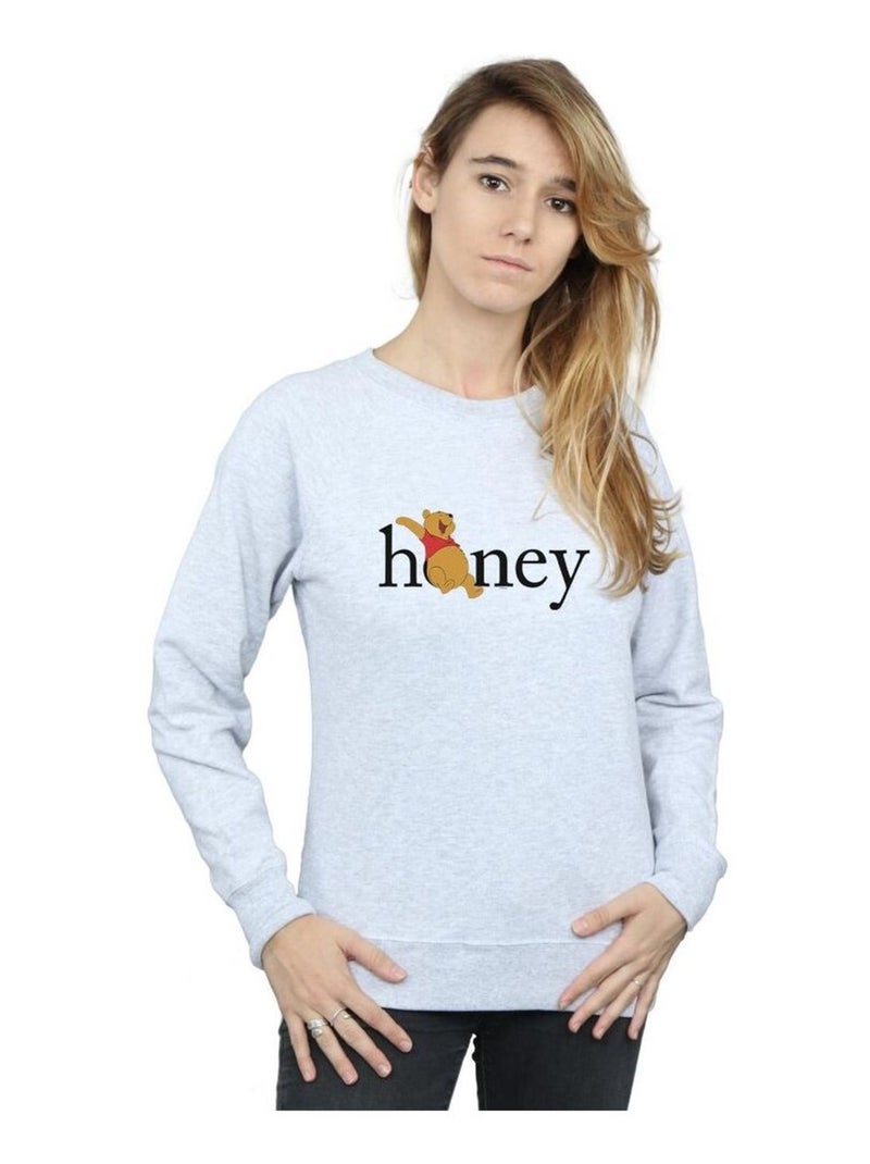 Disney - Sweat Gris chiné - Kiabi