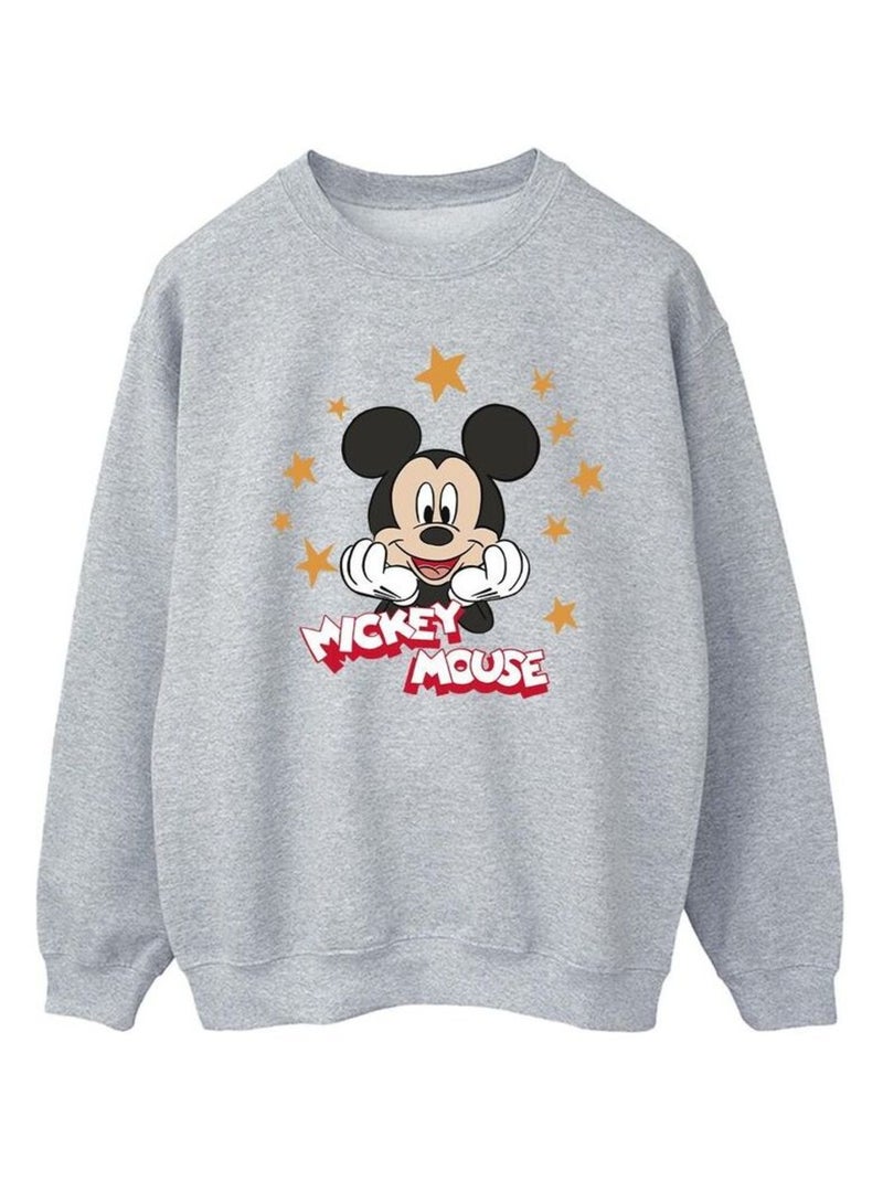 Disney - Sweat Gris chiné - Kiabi