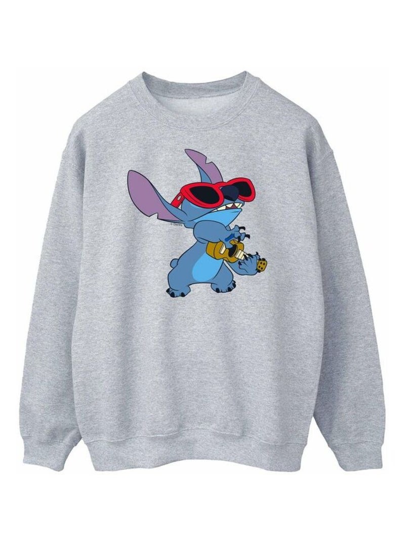 Disney - Sweat Gris chiné - Kiabi
