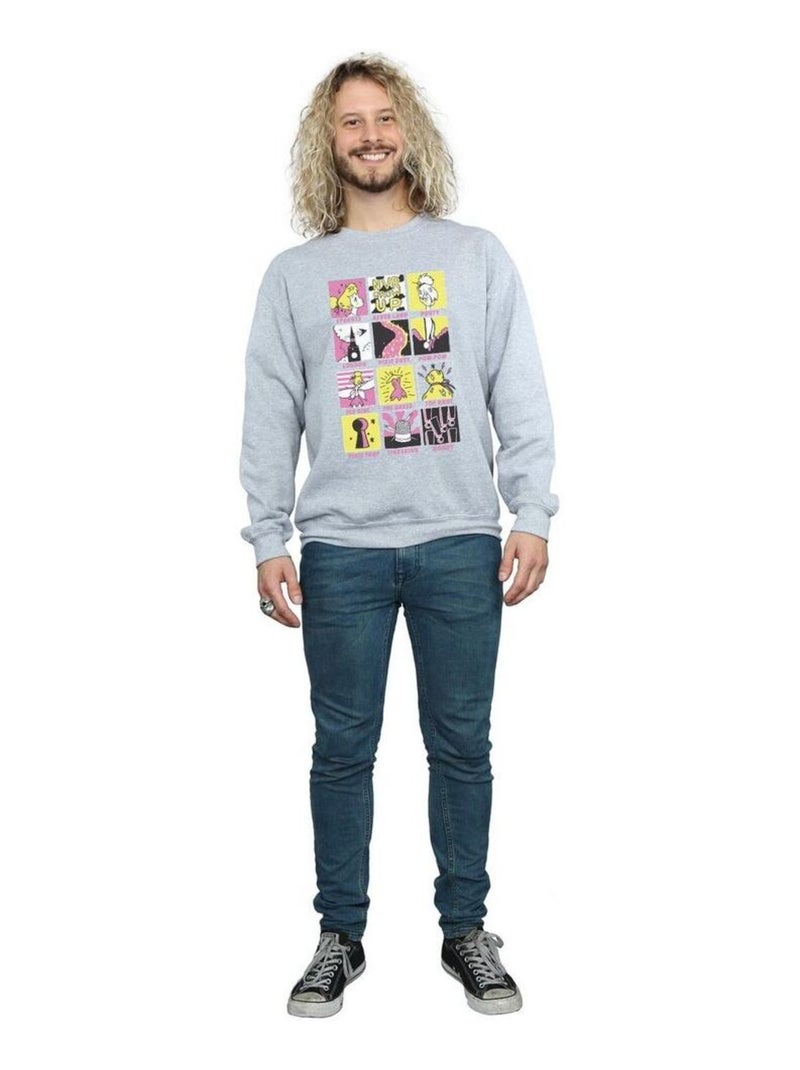Disney - Sweat Gris chiné - Kiabi
