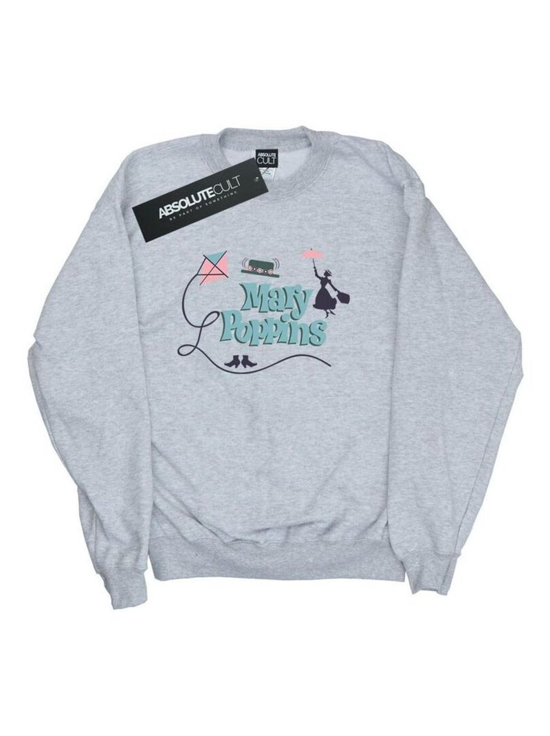 Disney - Sweat Gris chiné - Kiabi