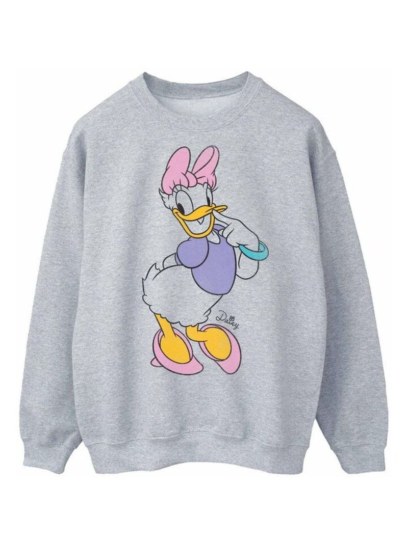 Disney - Sweat Gris chiné - Kiabi