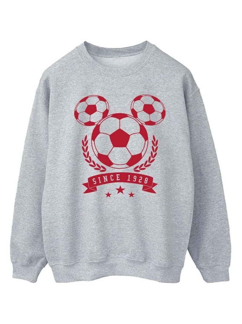 Disney - Sweat Gris chiné - Kiabi