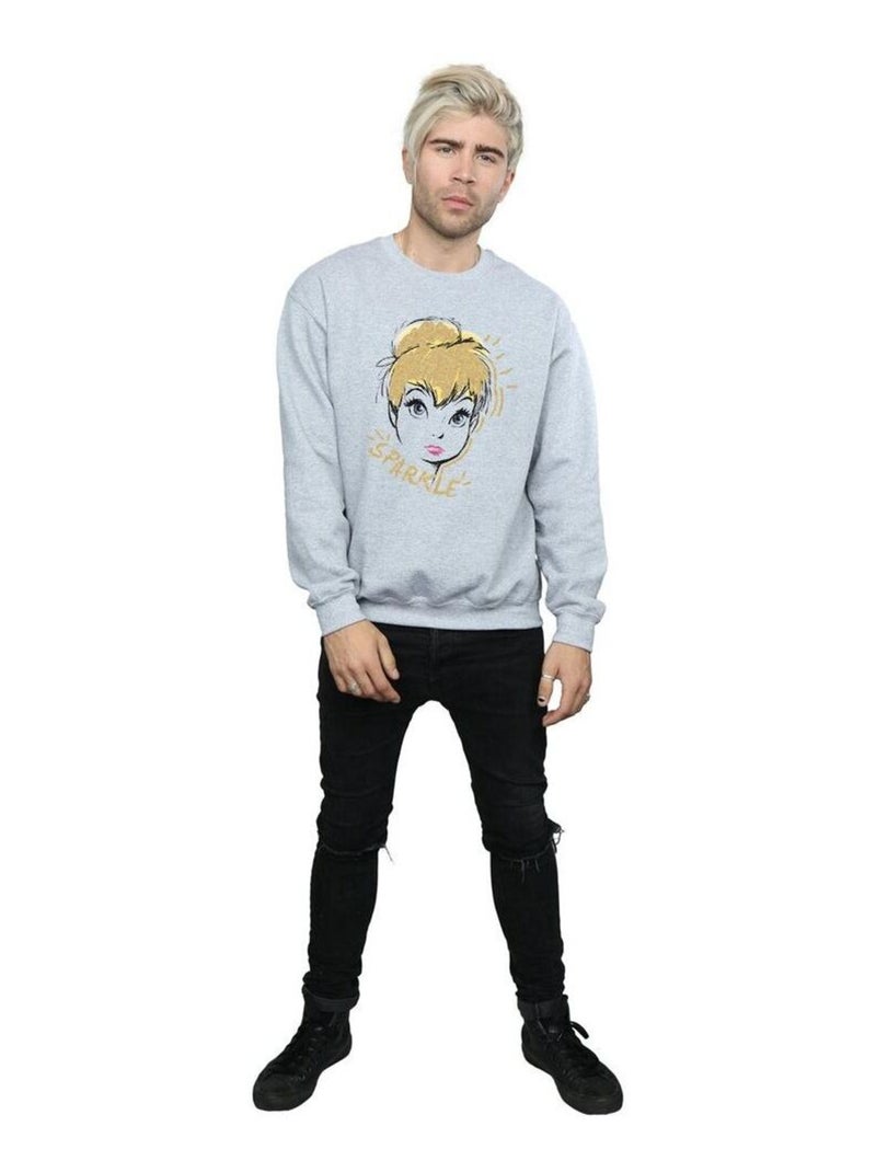 Disney - Sweat Gris chiné - Kiabi