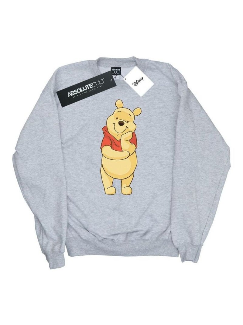 Disney - Sweat Gris chiné - Kiabi
