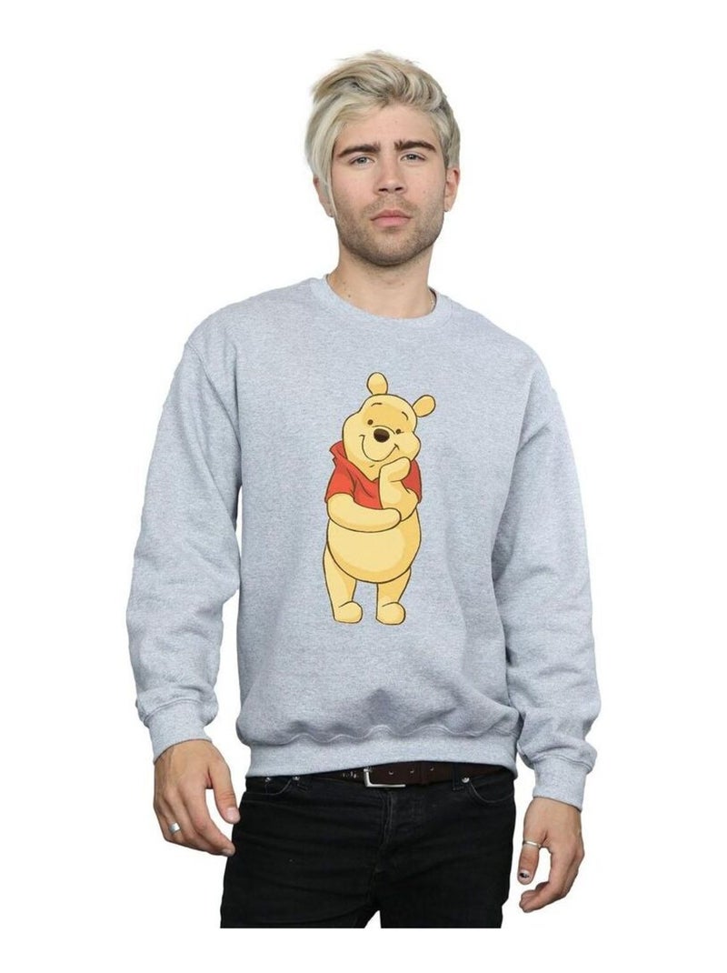 Disney - Sweat Gris chiné - Kiabi
