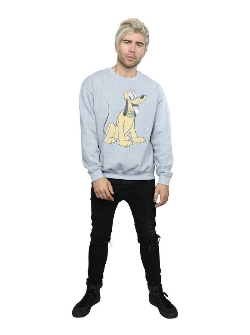 Disney - Sweat Gris chiné - Kiabi