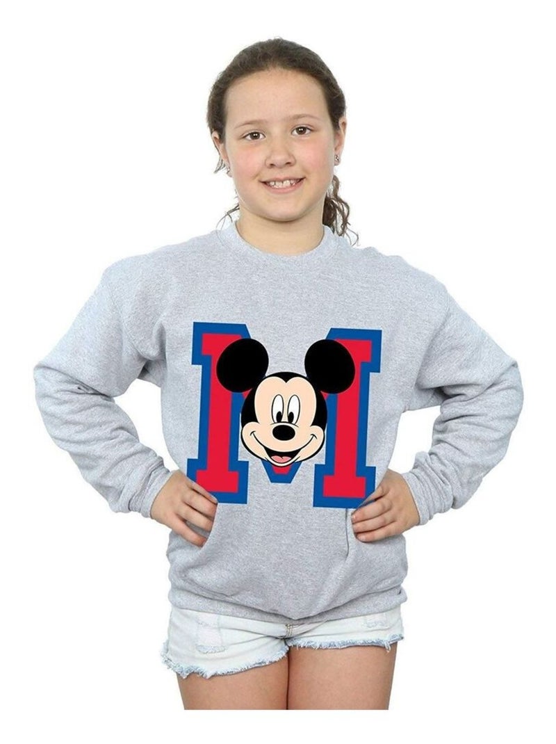Disney - Sweat Gris chiné - Kiabi