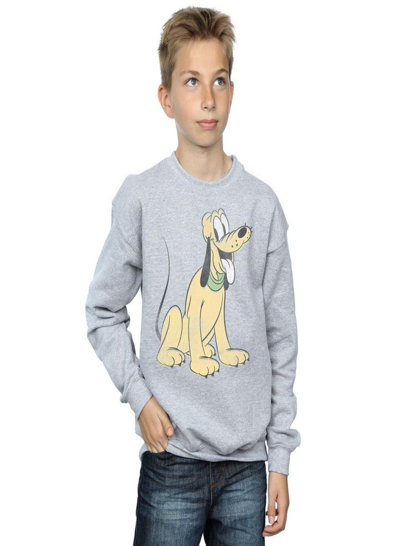 Disney - Sweat Gris chiné - Kiabi