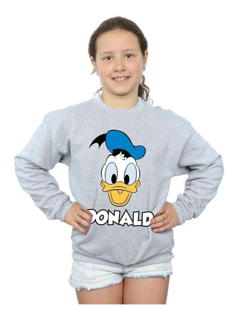 Disney - Sweat Gris chiné - Kiabi
