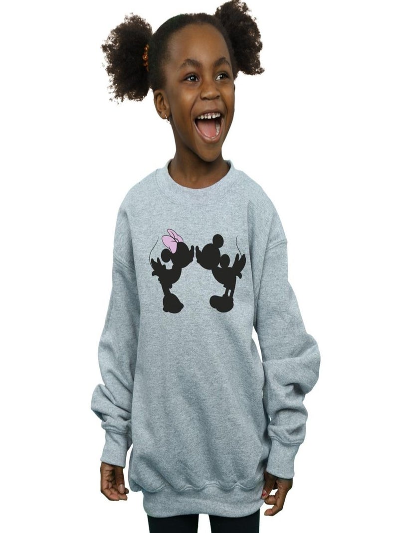 Disney - Sweat Gris chiné - Kiabi