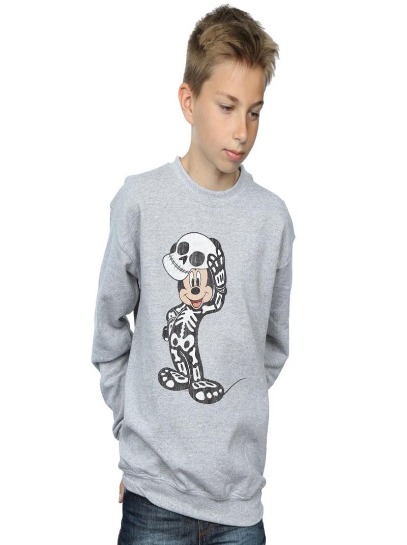 Disney - Sweat Gris chiné - Kiabi