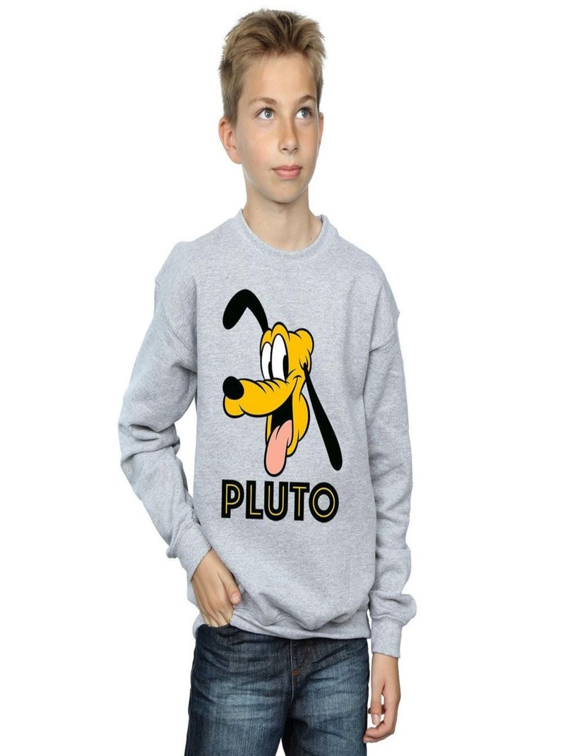 Disney - Sweat Gris chiné - Kiabi