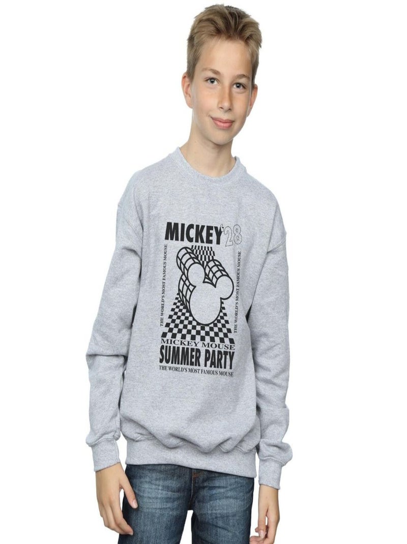Disney - Sweat Gris chiné - Kiabi