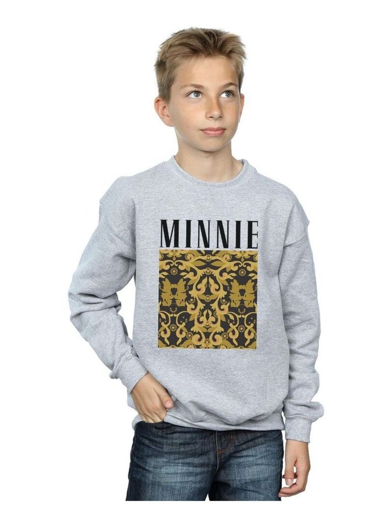 Disney - Sweat Gris chiné - Kiabi