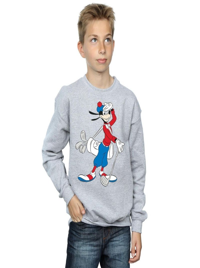 Disney - Sweat Gris chiné - Kiabi