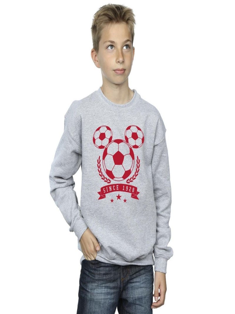 Disney - Sweat Gris chiné - Kiabi