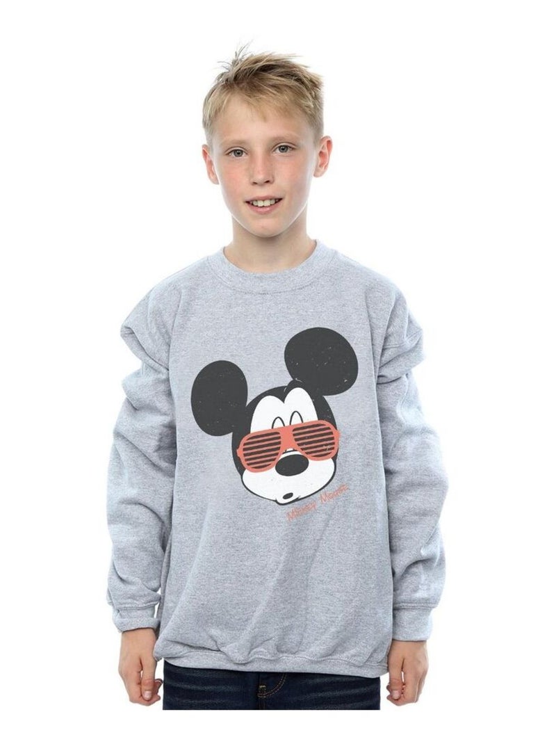 Disney - Sweat Gris chiné - Kiabi