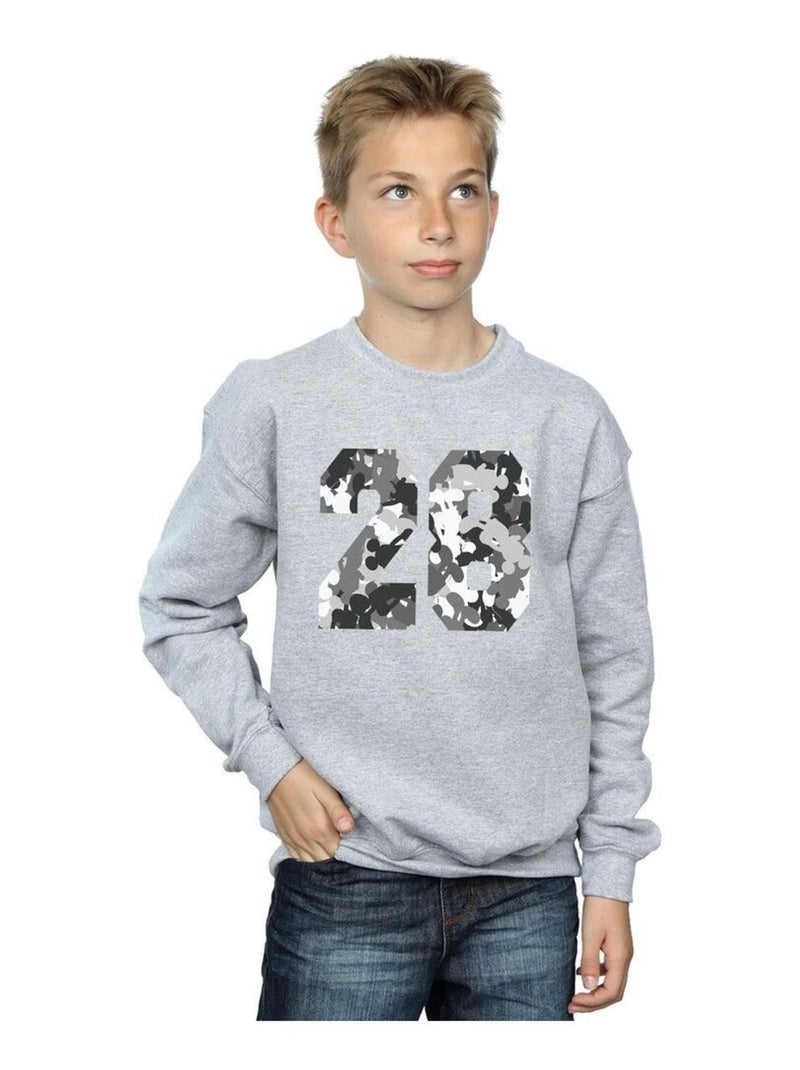 Disney - Sweat Gris chiné - Kiabi