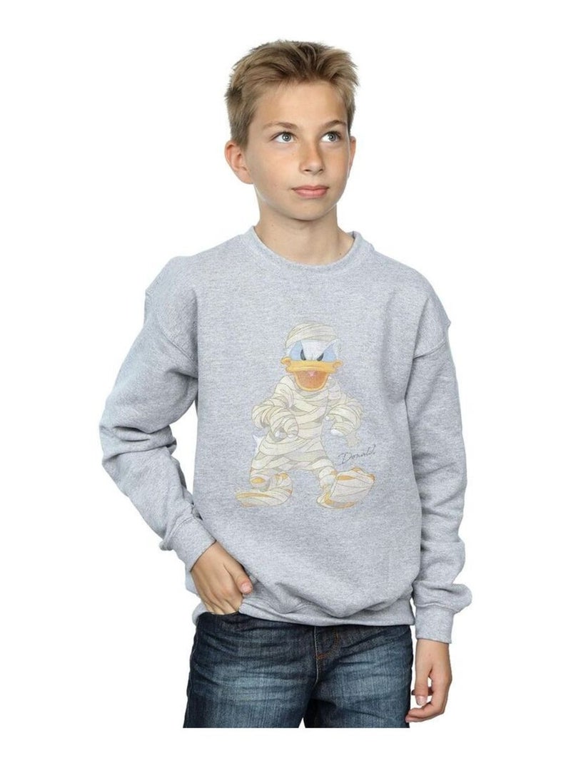 Disney - Sweat Gris chiné - Kiabi