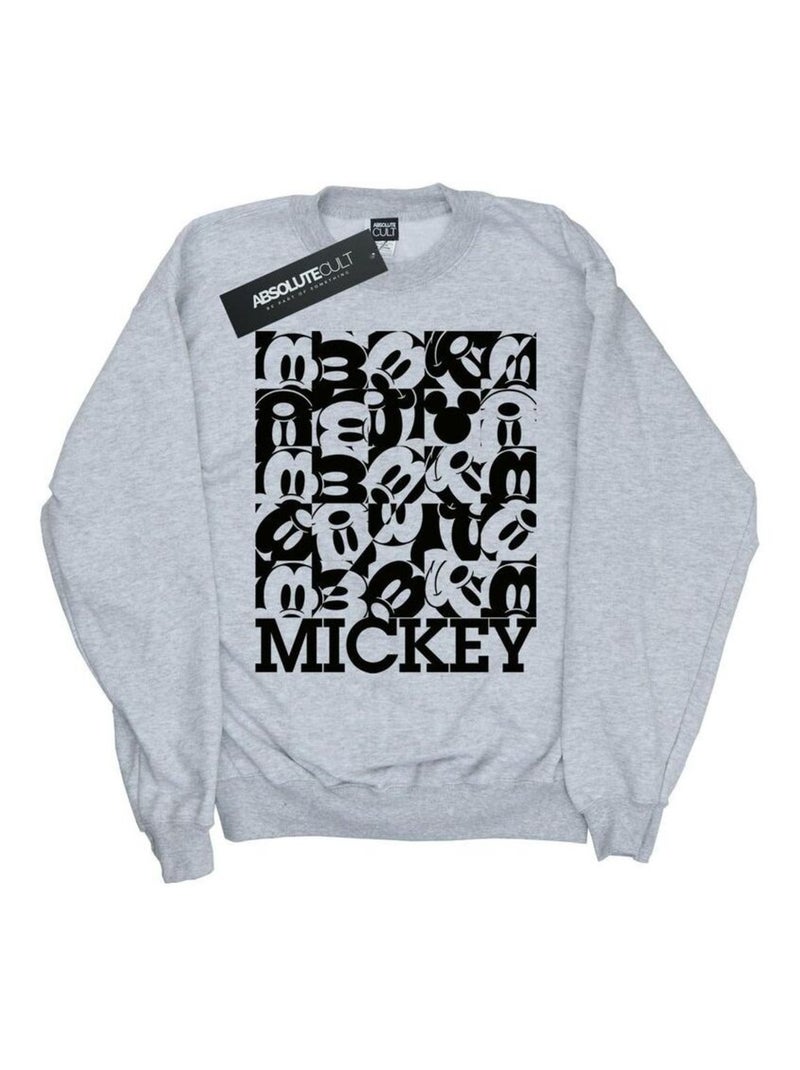 Disney - Sweat Gris chiné - Kiabi