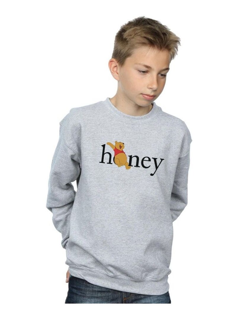 Disney - Sweat Gris chiné - Kiabi