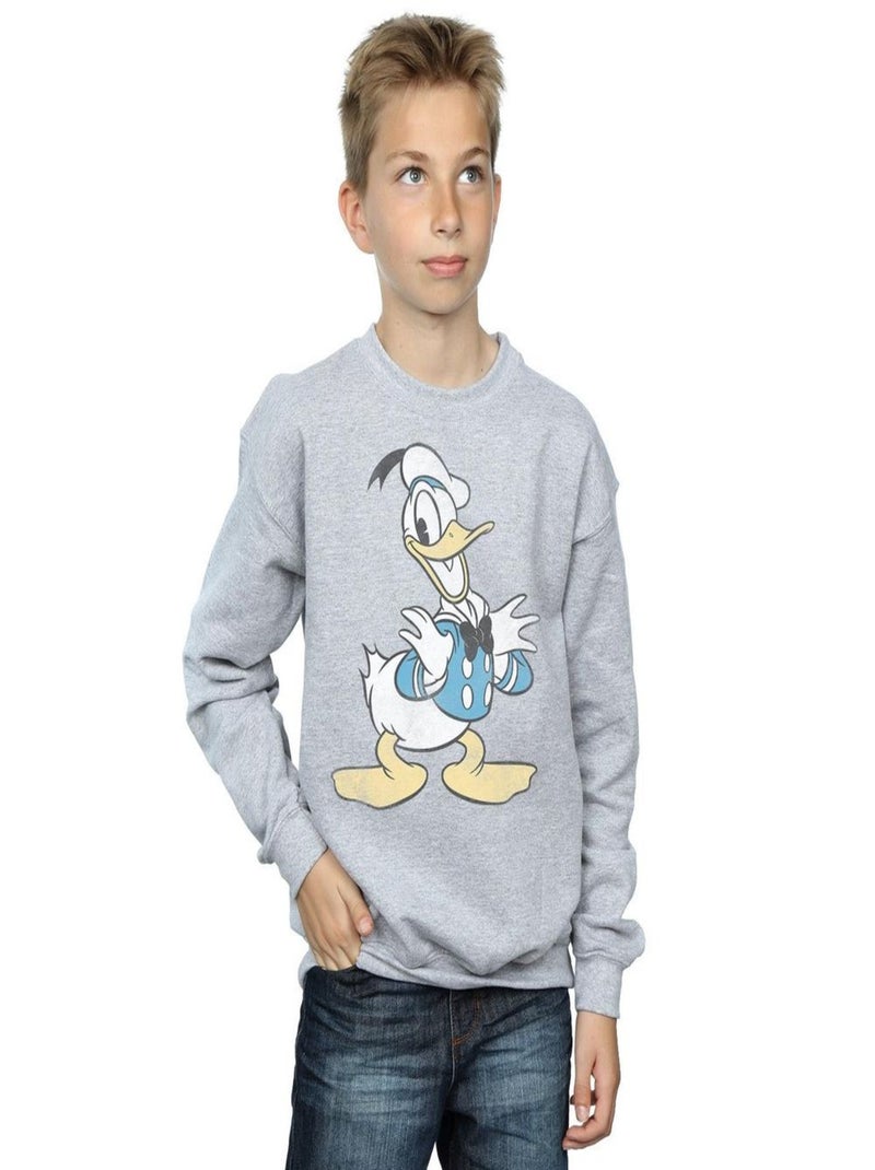 Disney - Sweat Gris chiné - Kiabi